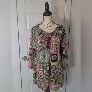 Win Win Women's Bohemian Top Size L-XL